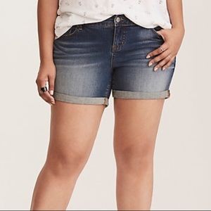 Torrid Skinny Shorts Medium-Wash